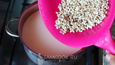 перловая каша на молоке