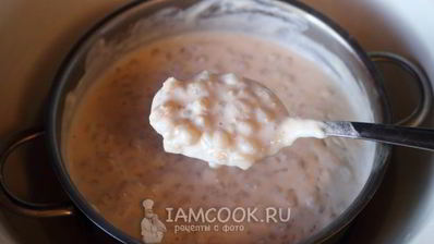 перловая каша на молоке