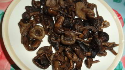 перловая каша с опятами