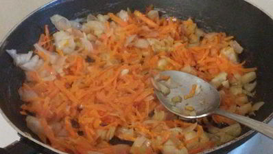 перловая каша с опятами