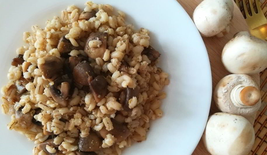 Рецепт перловой каши с шампиньонами