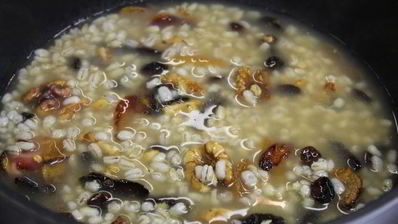 перловая каша с сухофруктами