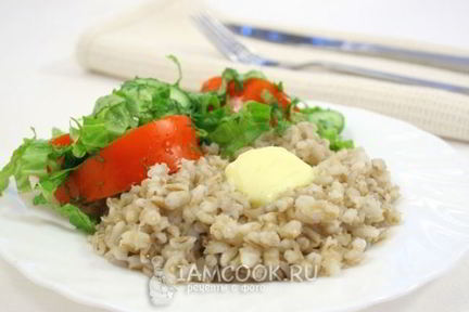 Перловая каша в мультиварке