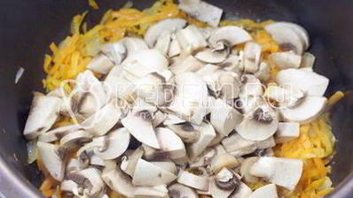 перловка с грибами в мультиварке