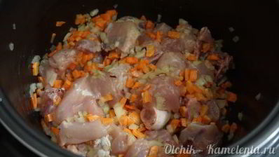 перловка с курицей в мультиварке