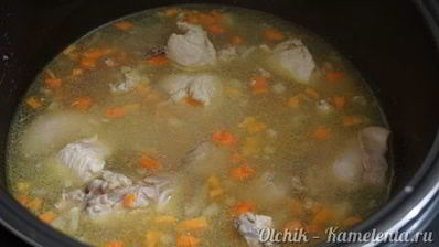 перловка с курицей в мультиварке