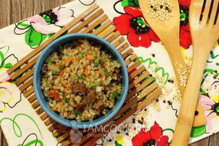 Перловка с тушенкой в мультиварке