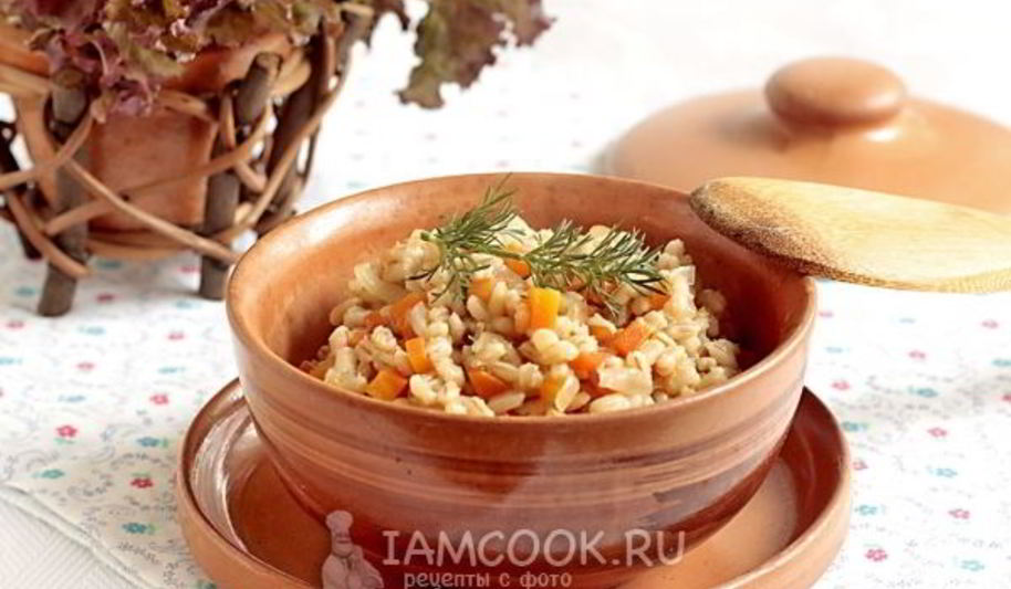 Рецепт постной перловой каши