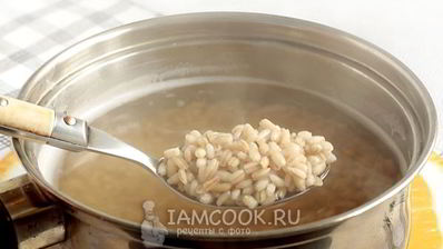 постная перловая каша