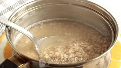 постная перловая каша