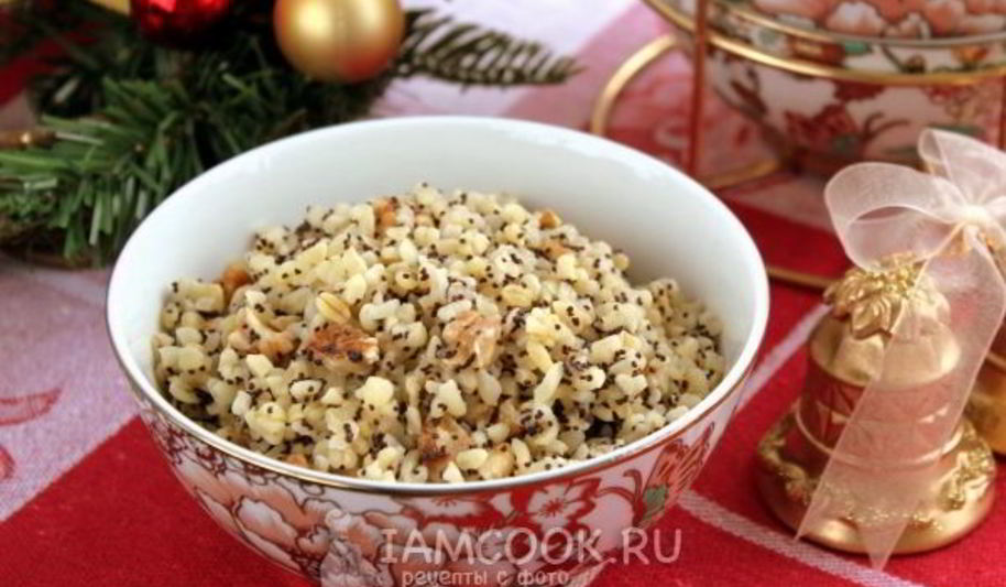 Рецепт рождественской кутьи
