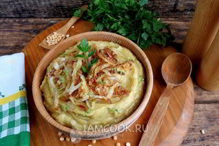 Постная гороховая каша