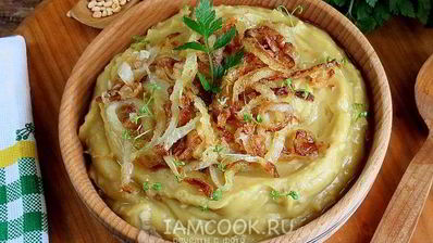 постная гороховая каша