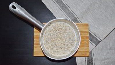 пряная каша с грушей