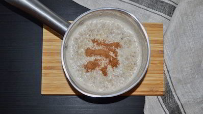 пряная каша с грушей