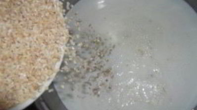 пшеничная каша на молоке