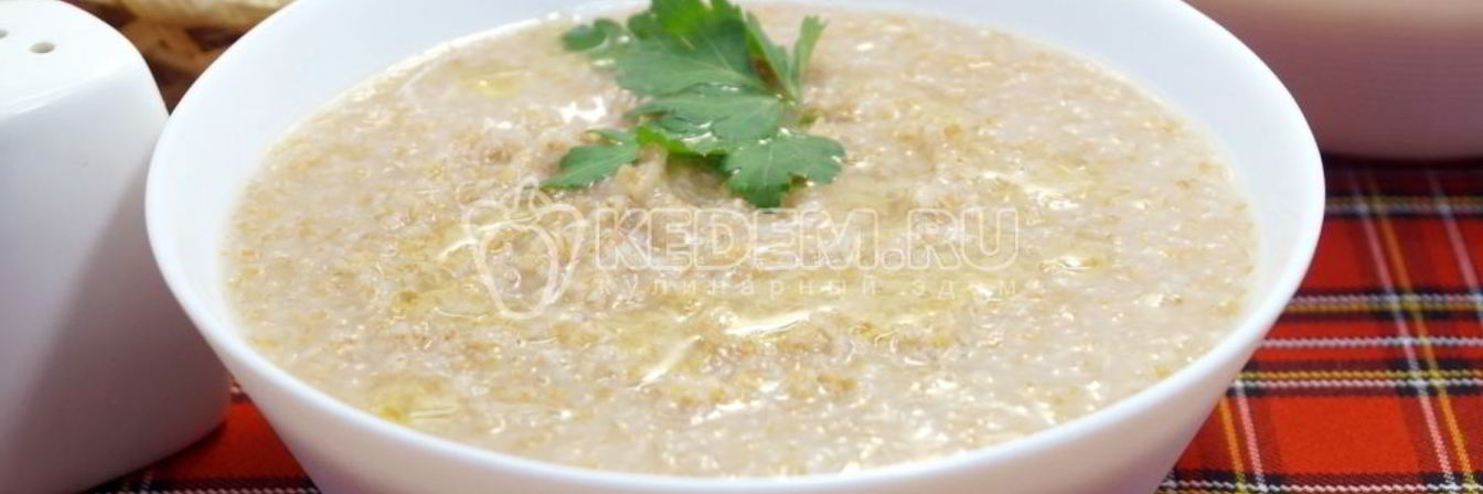 Пшеничная каша на воде Полтавская