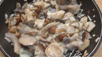 пшеничная каша с грибами вкуснотеево