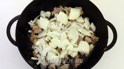 пшеничная каша с мясом