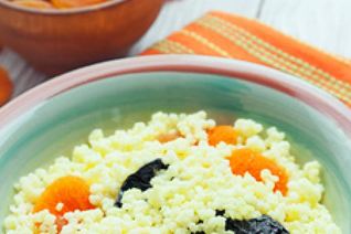 Пшеничная каша с сухофруктами