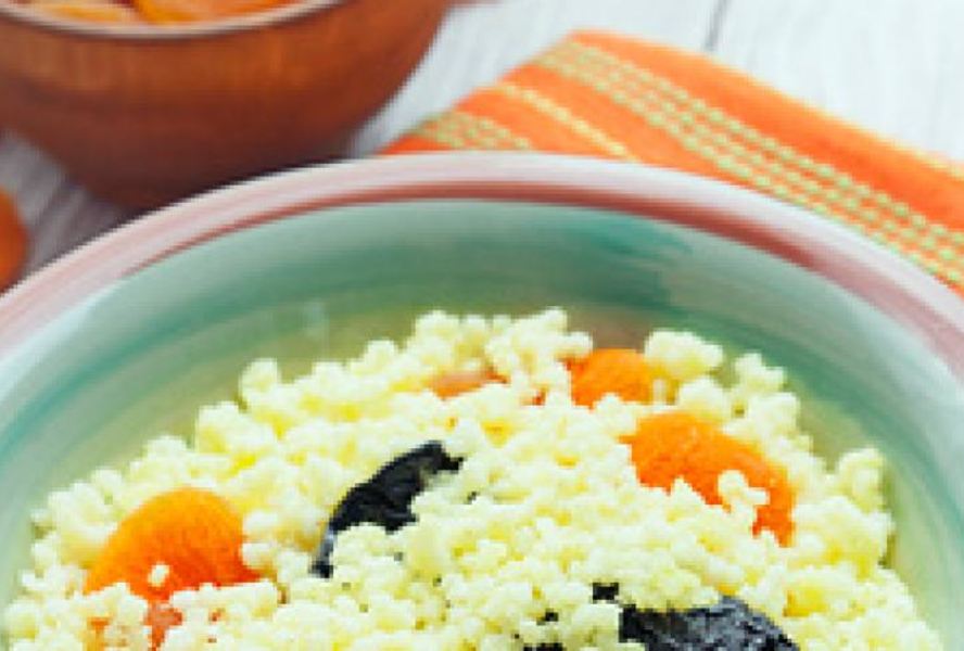 Пшеничная каша с сухофруктами