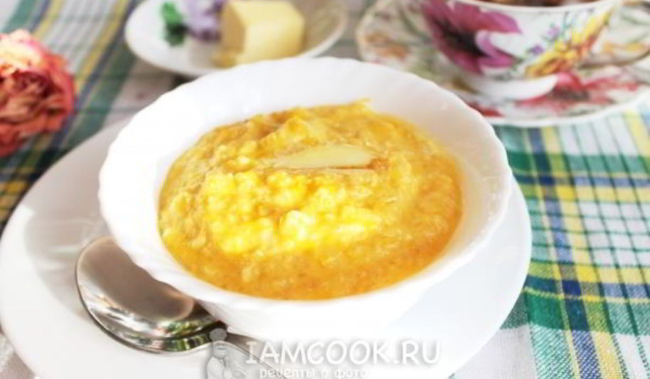Рецепт пшеничной каши с тыквой