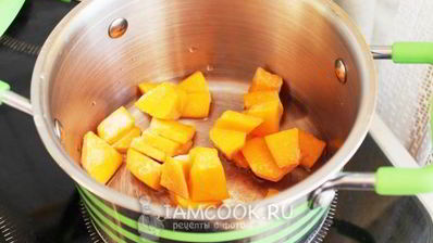 пшеничная каша с тыквой