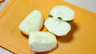 пшеничная каша с яблоками