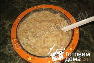 Пшеничная каша с яблоком