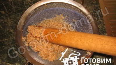 пшеничная каша с яблоком