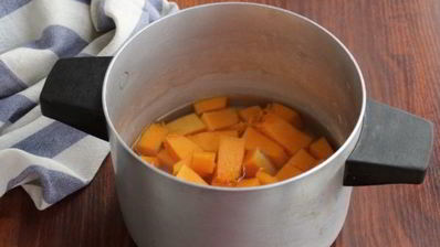 постная пшенная каша с тыквой