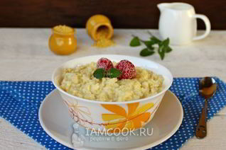 Пшенная каша детям