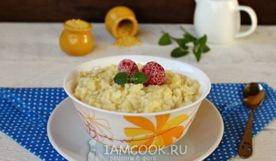 Рецепт пшенной каши детям