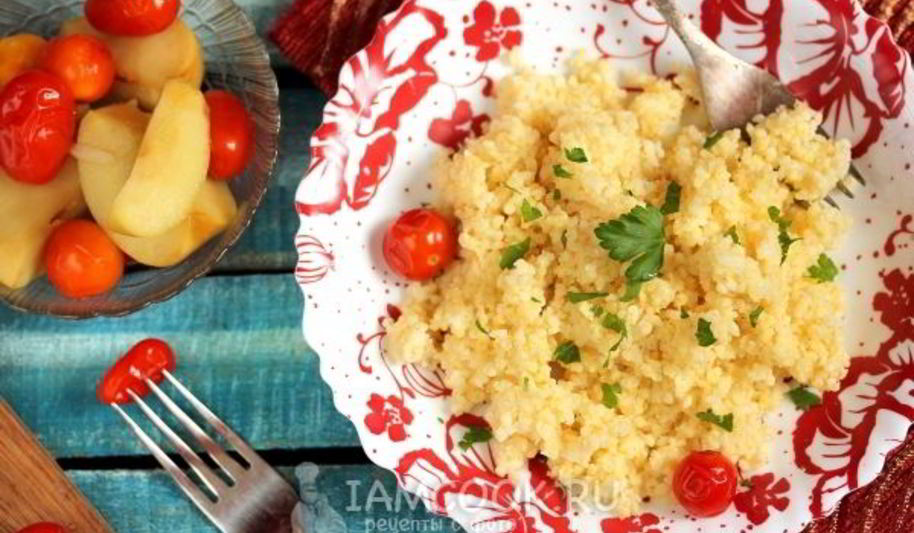 Рецепт пшенной каши на воде в мультиварке