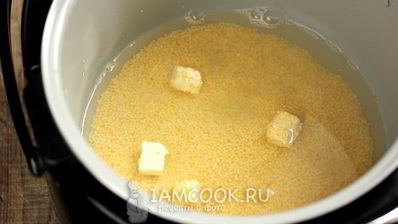 пшенная каша на воде в мультиварке