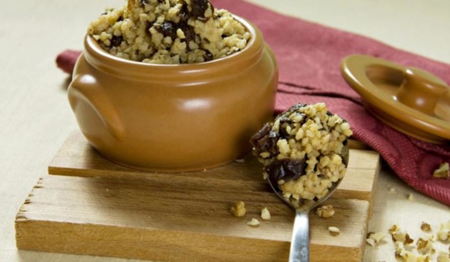 Рецепт пшенной каши с черносливом и орехами