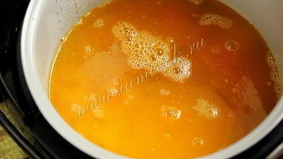 пшенная каша с фаршем и тыквой в мультиварке