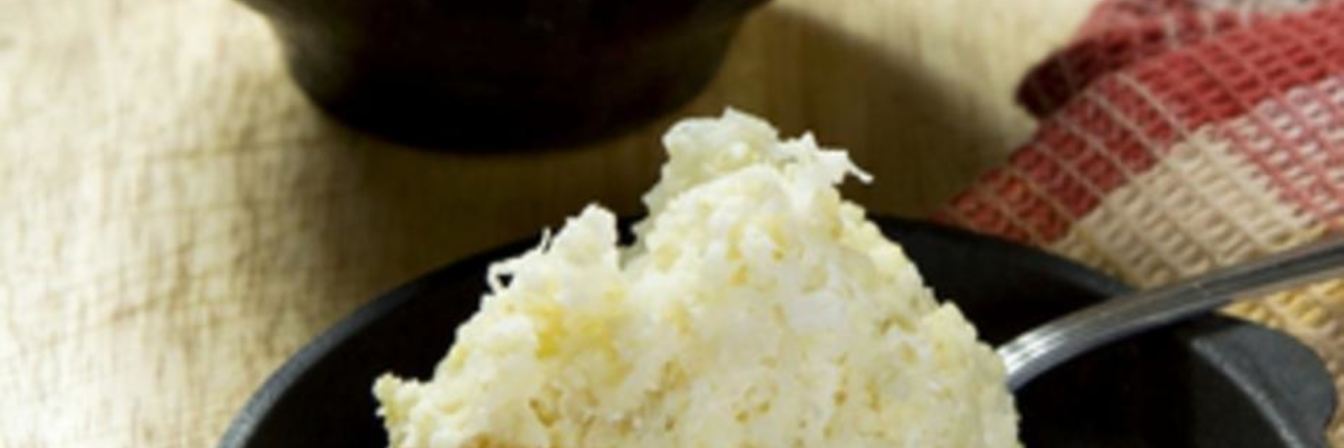 Пшенная каша с картофелем и луком