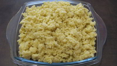 пшенная каша с картофелем и свининой