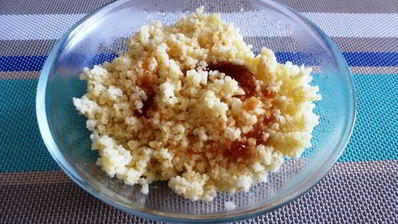 пшенная каша с медом и кедровыми орешками