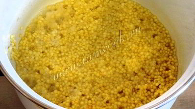 пшенная каша с творогом