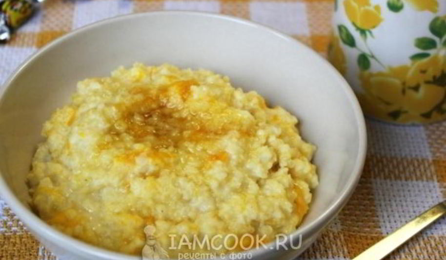 Рецепт пшенной каши с тыквой и медом