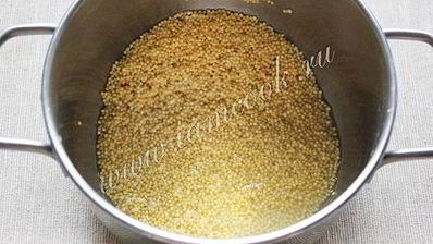 пшенная каша с тыквой и медом