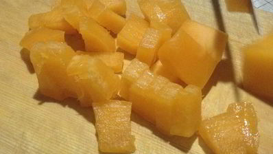 пшенная каша с тыквой и вареньем