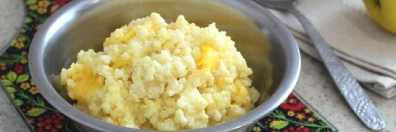 Пшенная каша с тыквой на молоке