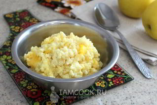 Пшенная каша с тыквой на молоке