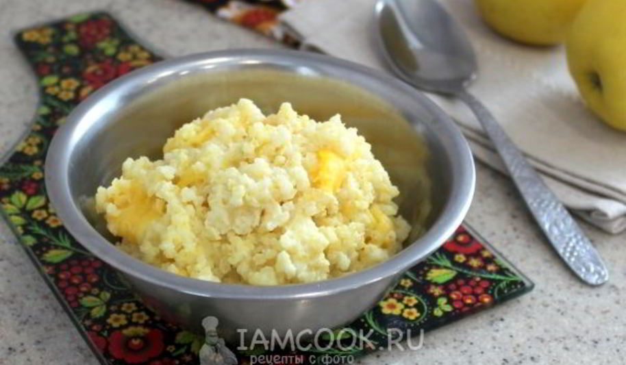 Рецепт пшенной каши с тыквой на молоке