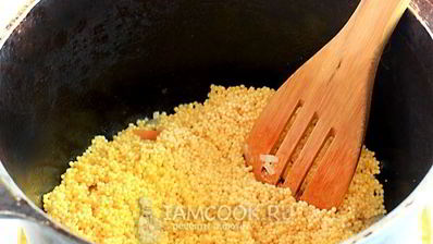 пшенная каша с тыквой на воде