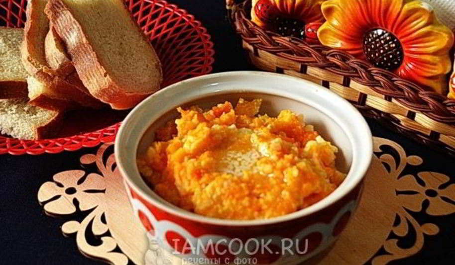 Рецепт пшенной каши с тыквой в духовке