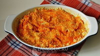 пшенная каша с тыквой в духовке